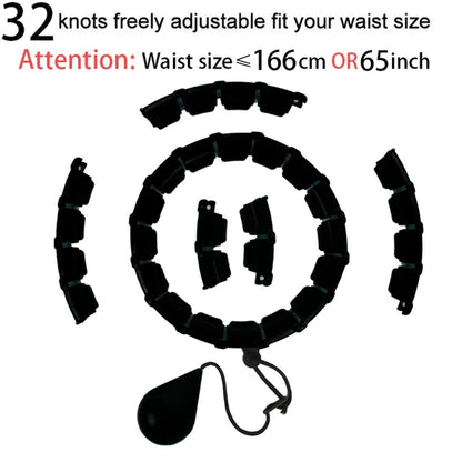 32/20/24/28 Adjustable Sport Hoops Thin Waist Exercise Detachable Massage Hoops Fitness Equipment Gym Home Training Weight Loss