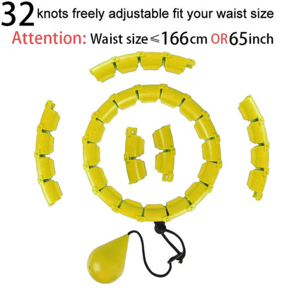 32/20/24/28 Adjustable Sport Hoops Thin Waist Exercise Detachable Massage Hoops Fitness Equipment Gym Home Training Weight Loss